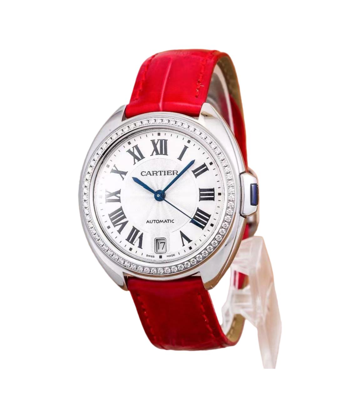 CARTIER Серебряные часы, фото 1