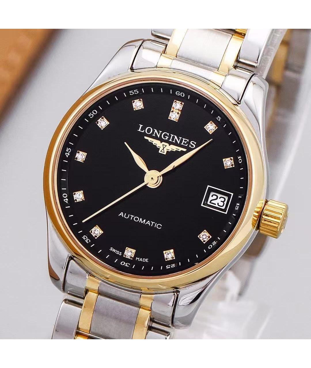 LONGINES Серебряные часы, фото 4