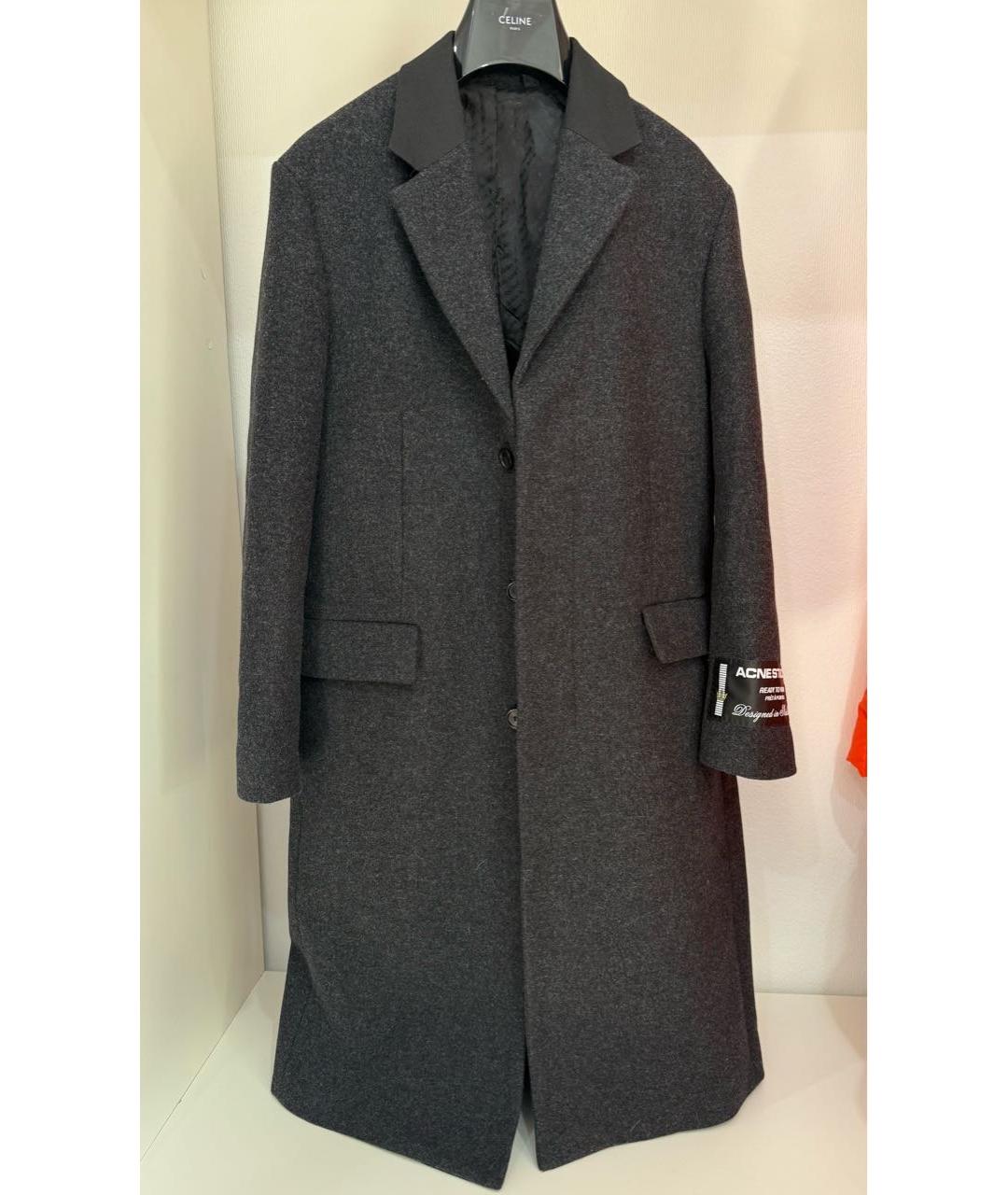 ACNE STUDIOS Шерстяное пальто, фото 3