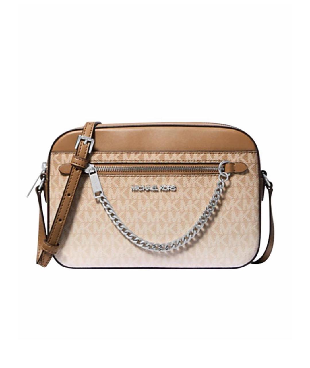 MICHAEL KORS Бежевая сумка через плечо, фото 1