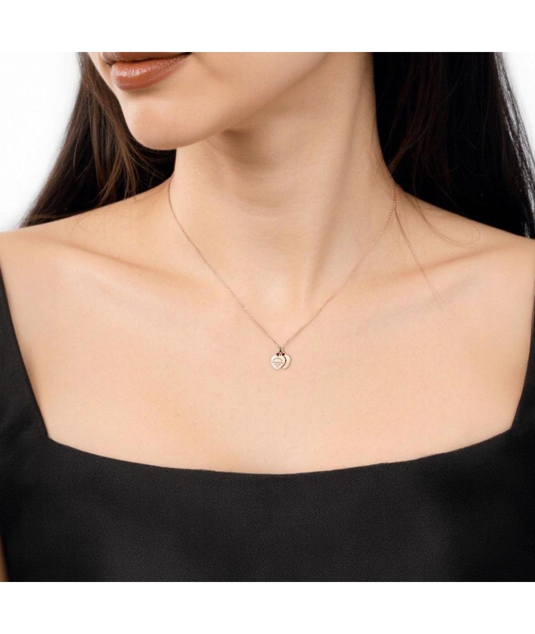 TIFFANY&CO Розовая подвеска из розового золота, фото 3