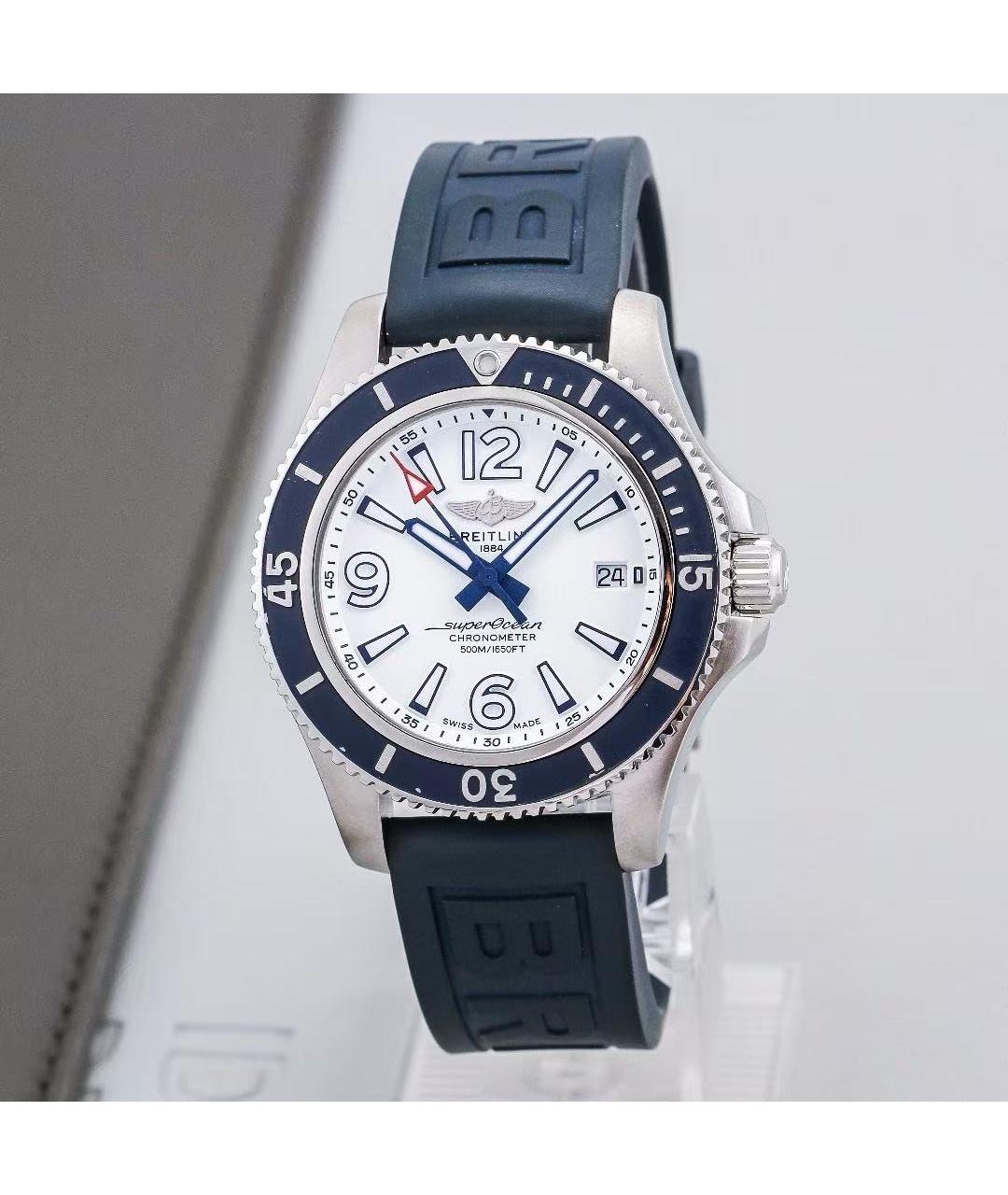 BREITLING Серебряные часы, фото 2