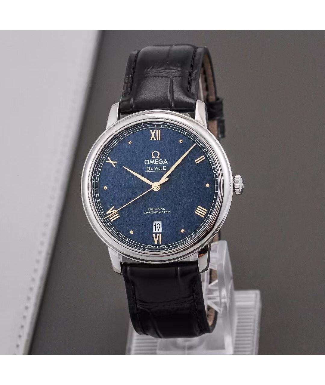 OMEGA Серебряные часы, фото 2