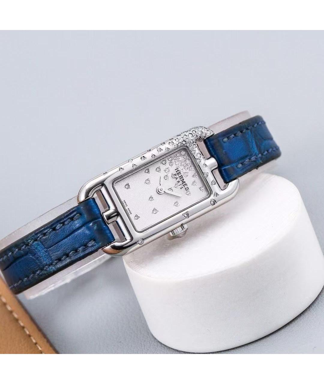 HERMES Серебряные часы, фото 3