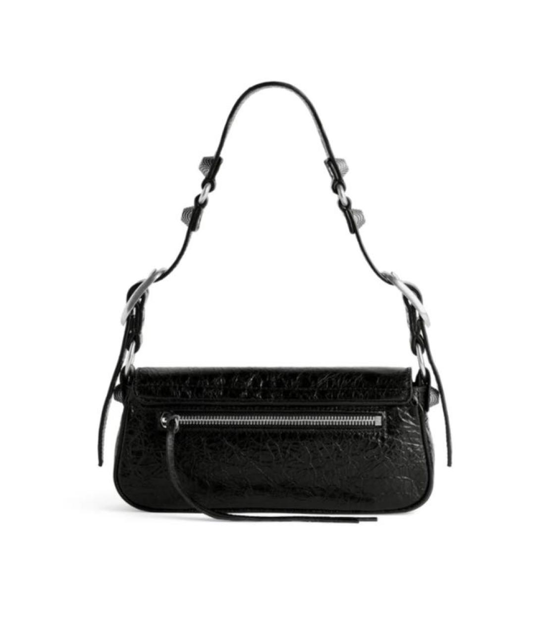 BALENCIAGA Черная сумка с короткими ручками, фото 4