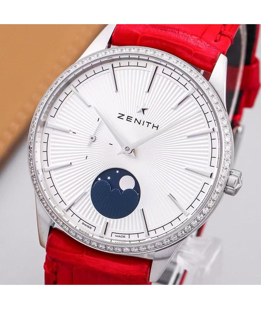 ZENITH Серебряные часы, фото 4