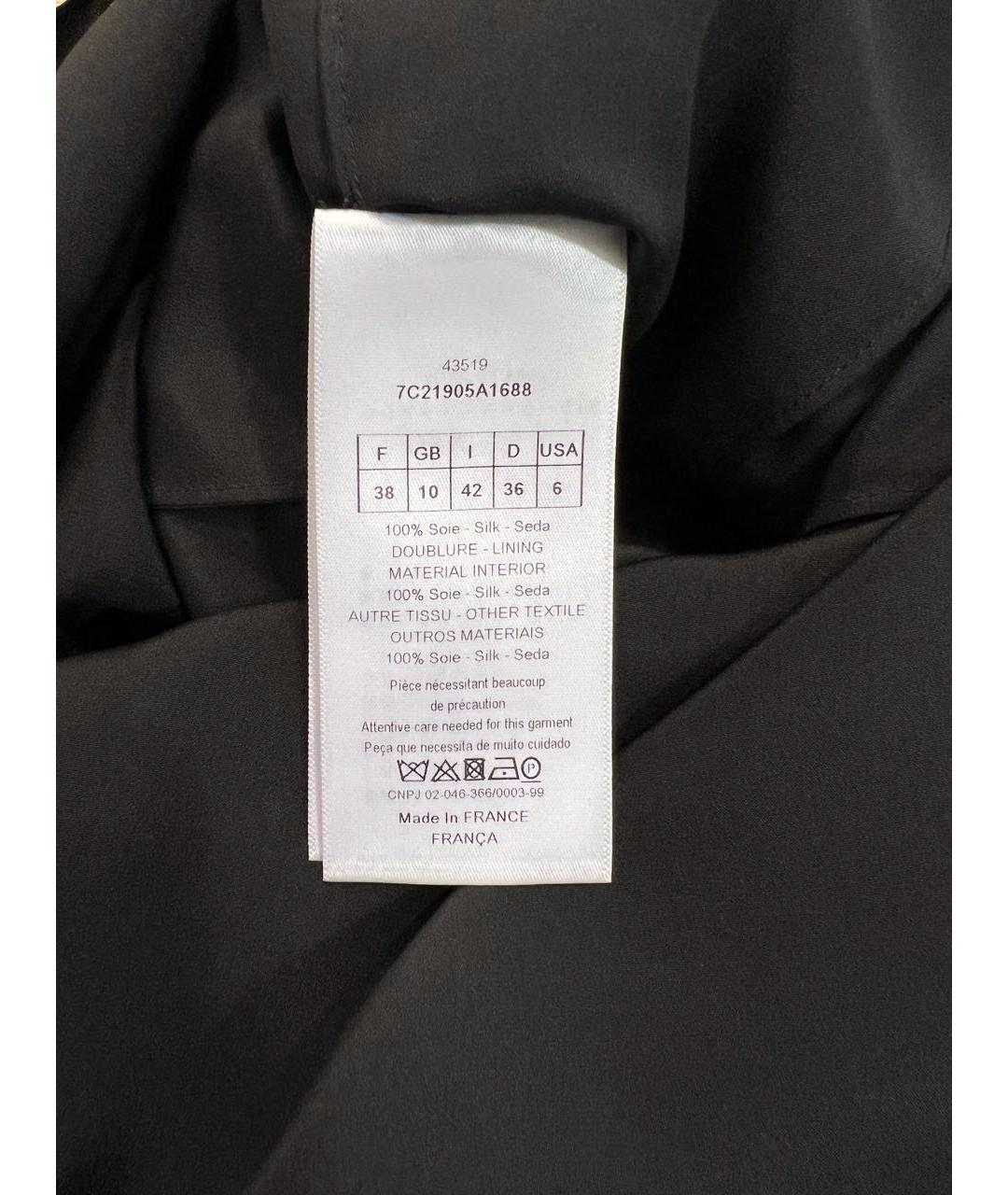 CHRISTIAN DIOR Зеленые шелковое платье, фото 4