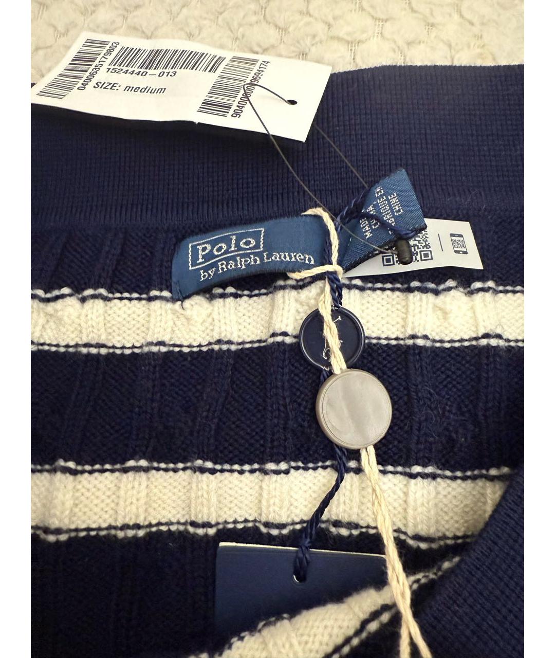 POLO RALPH LAUREN Мульти шерстяная юбка миди, фото 3