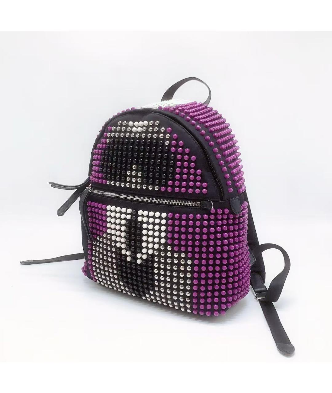 FENDI Фиолетовый рюкзак, фото 4