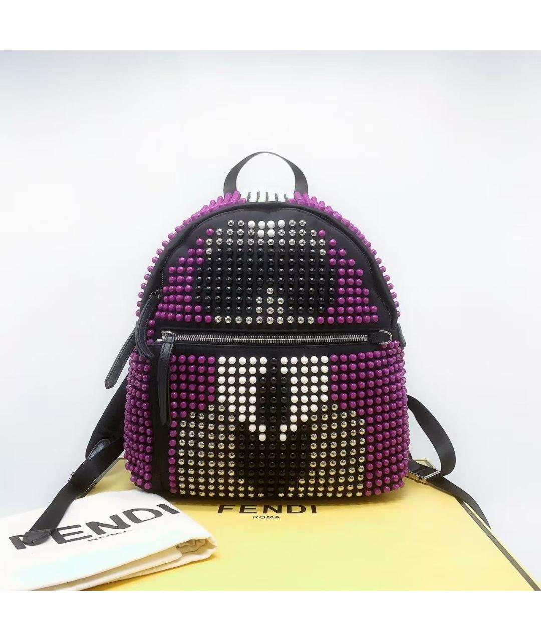 FENDI Фиолетовый рюкзак, фото 2