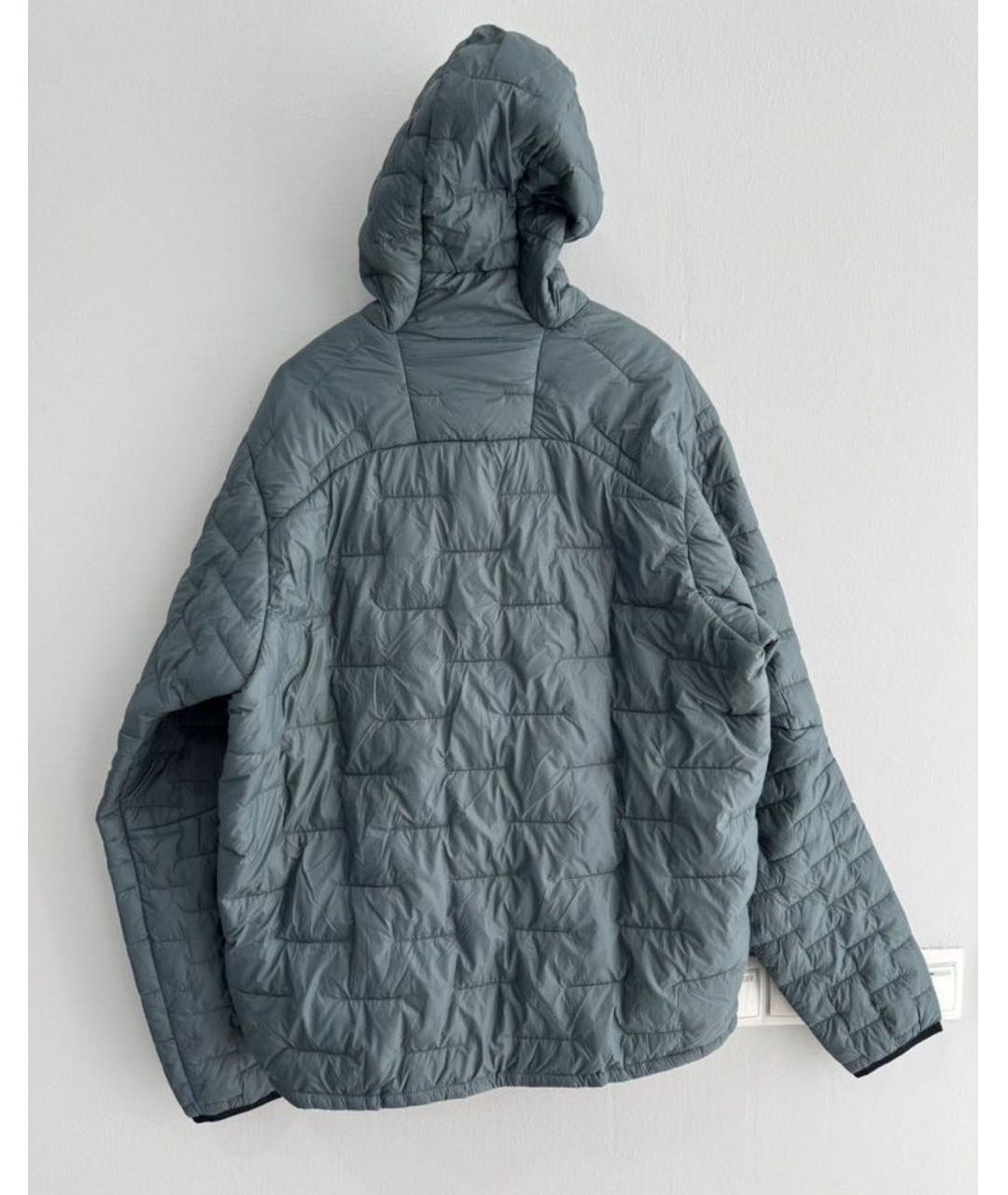 PATAGONIA Бирюзовая полиэстеровая куртка, фото 2