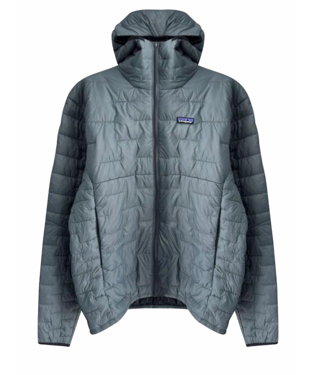 PATAGONIA Бирюзовая полиэстеровая куртка, фото 1