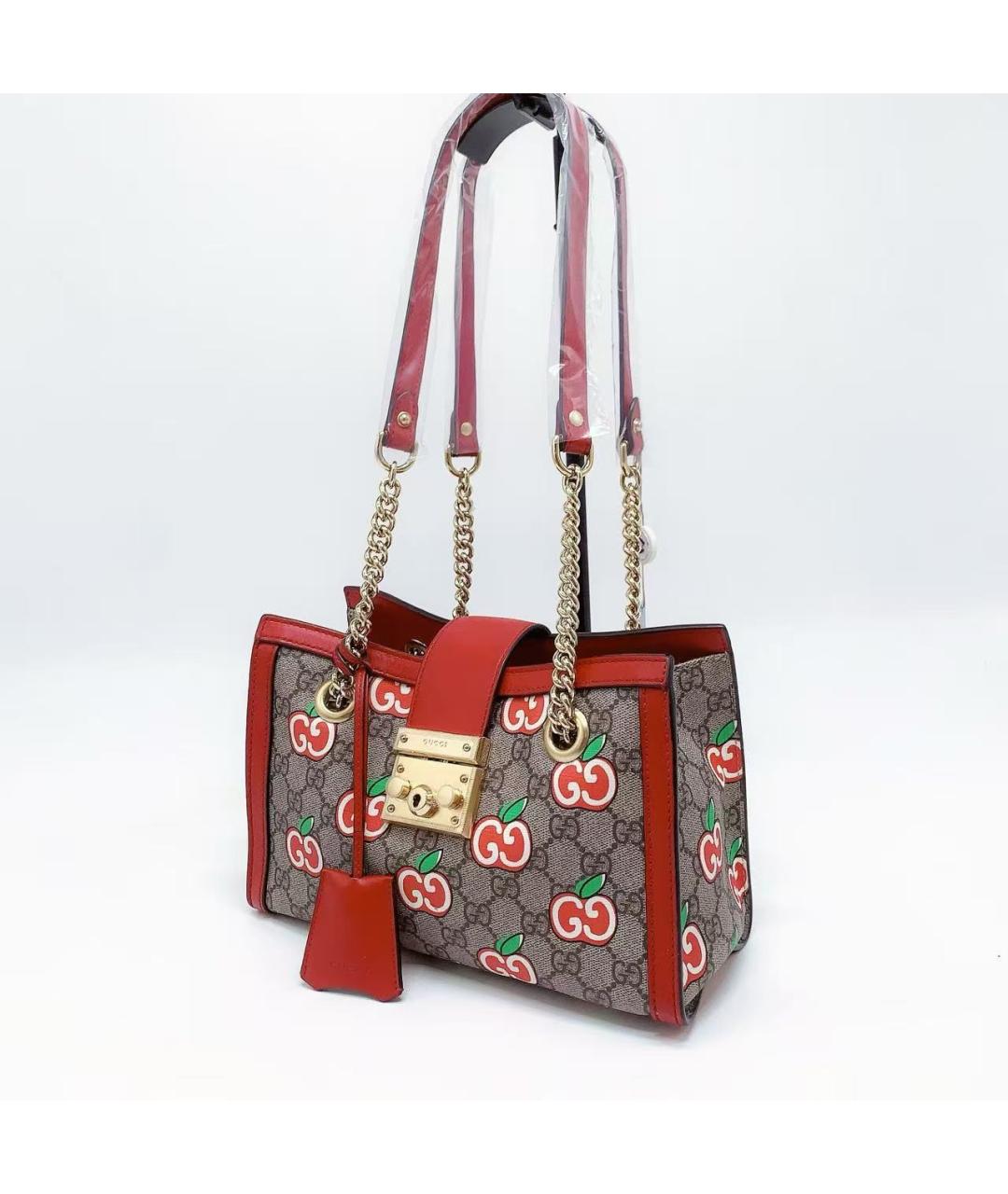 GUCCI Красная сумка через плечо, фото 4