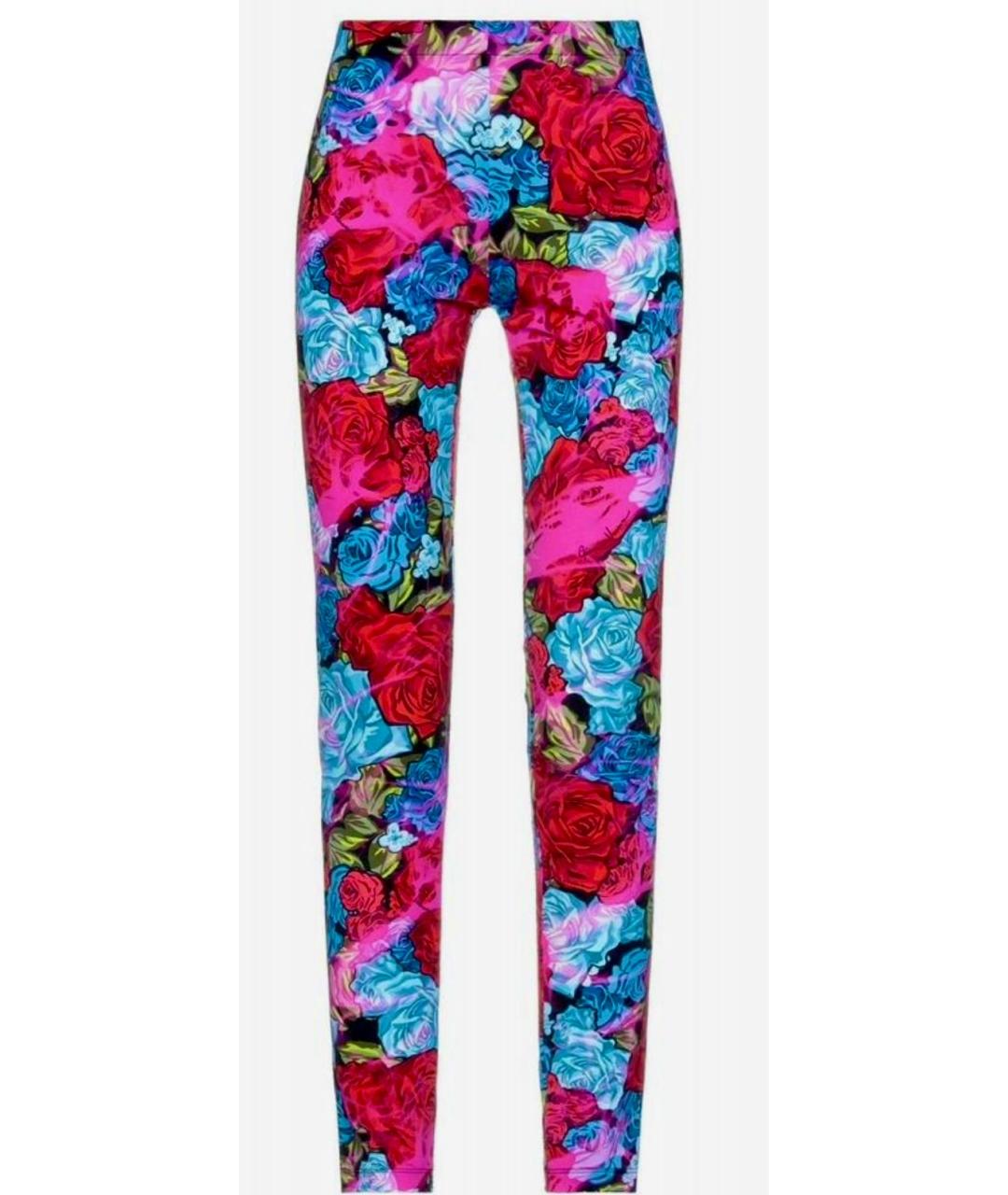 VERSACE Мульти вискозные леггинсы и велосипедки, фото 8