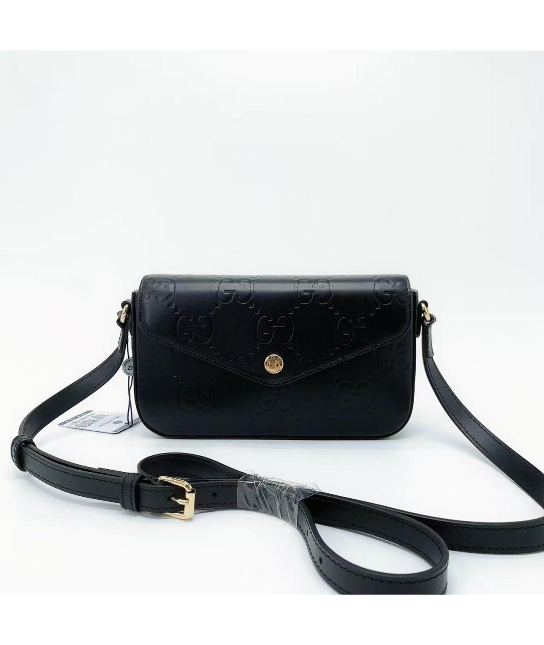 GUCCI Черная сумка через плечо, фото 3