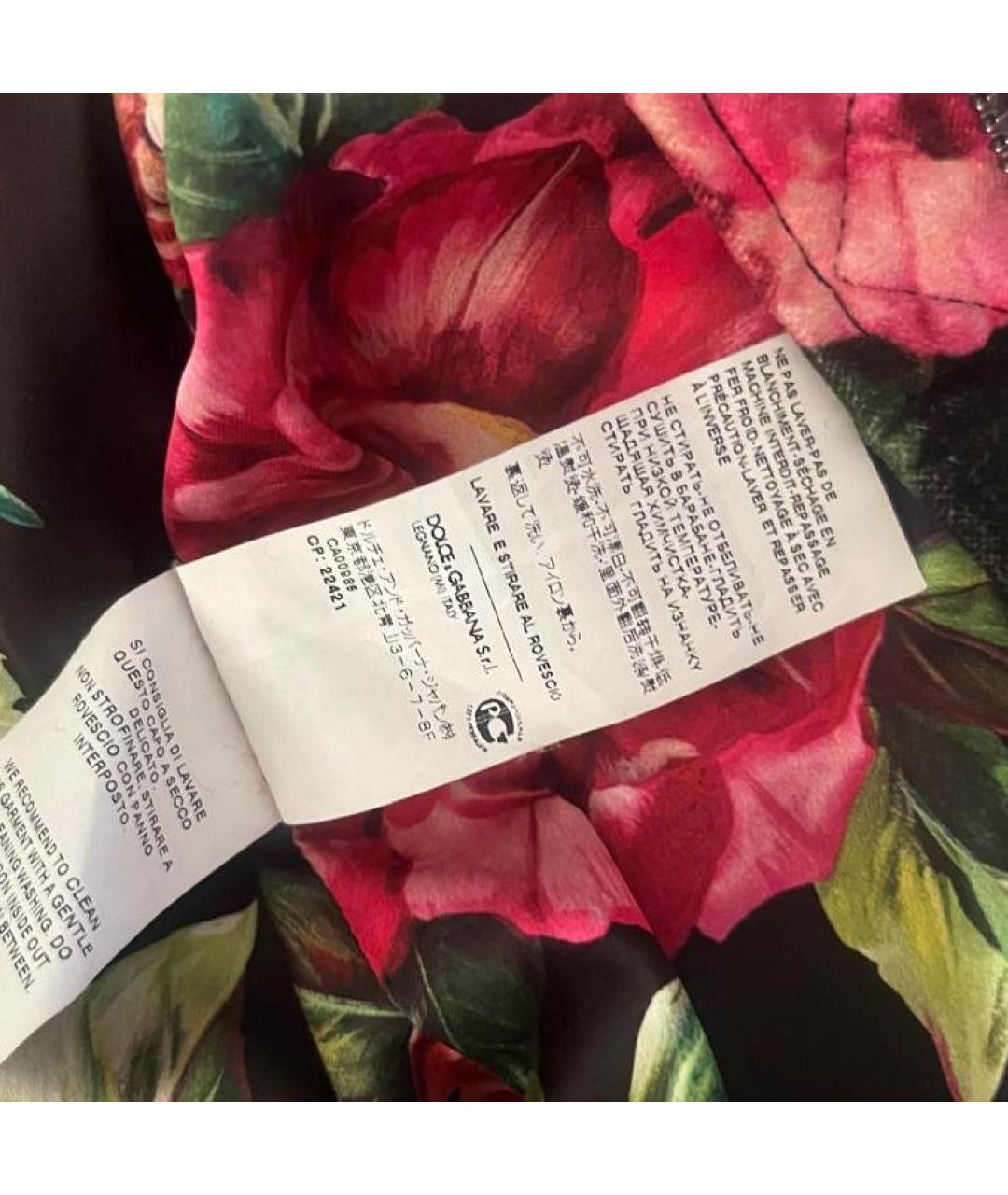 DOLCE&GABBANA Мульти хлопковая куртка, фото 3