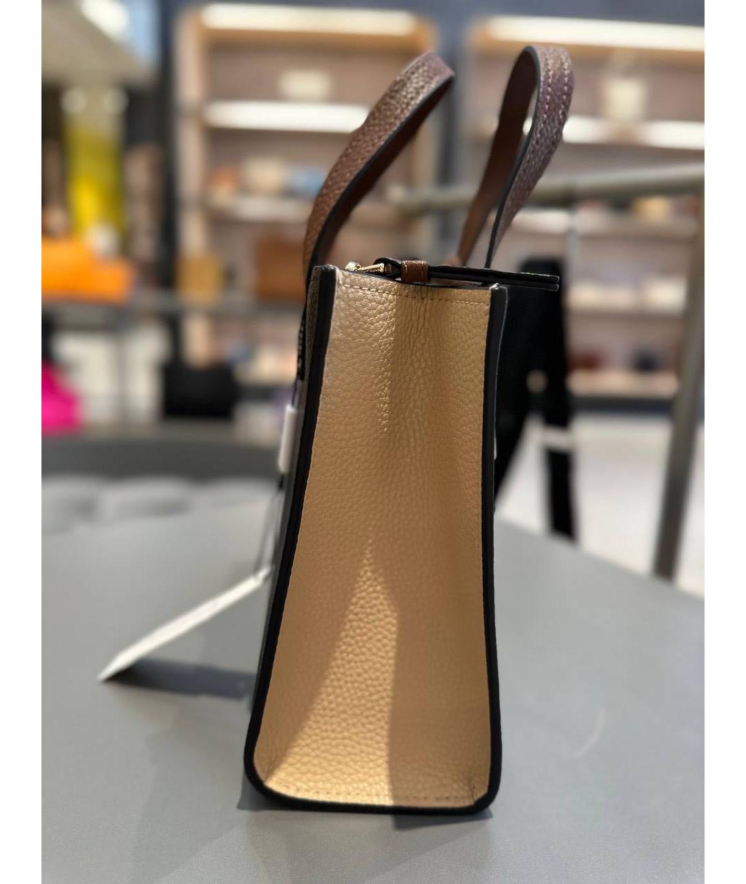MARC JACOBS Мульти кожаная сумка с короткими ручками, фото 5