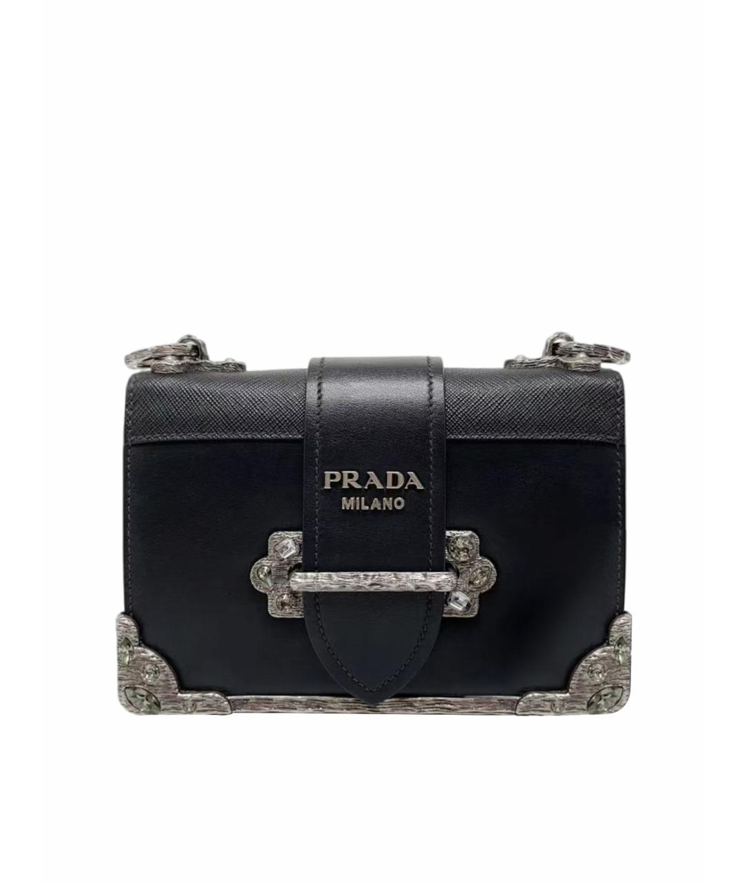 PRADA Черная сумка через плечо, фото 1