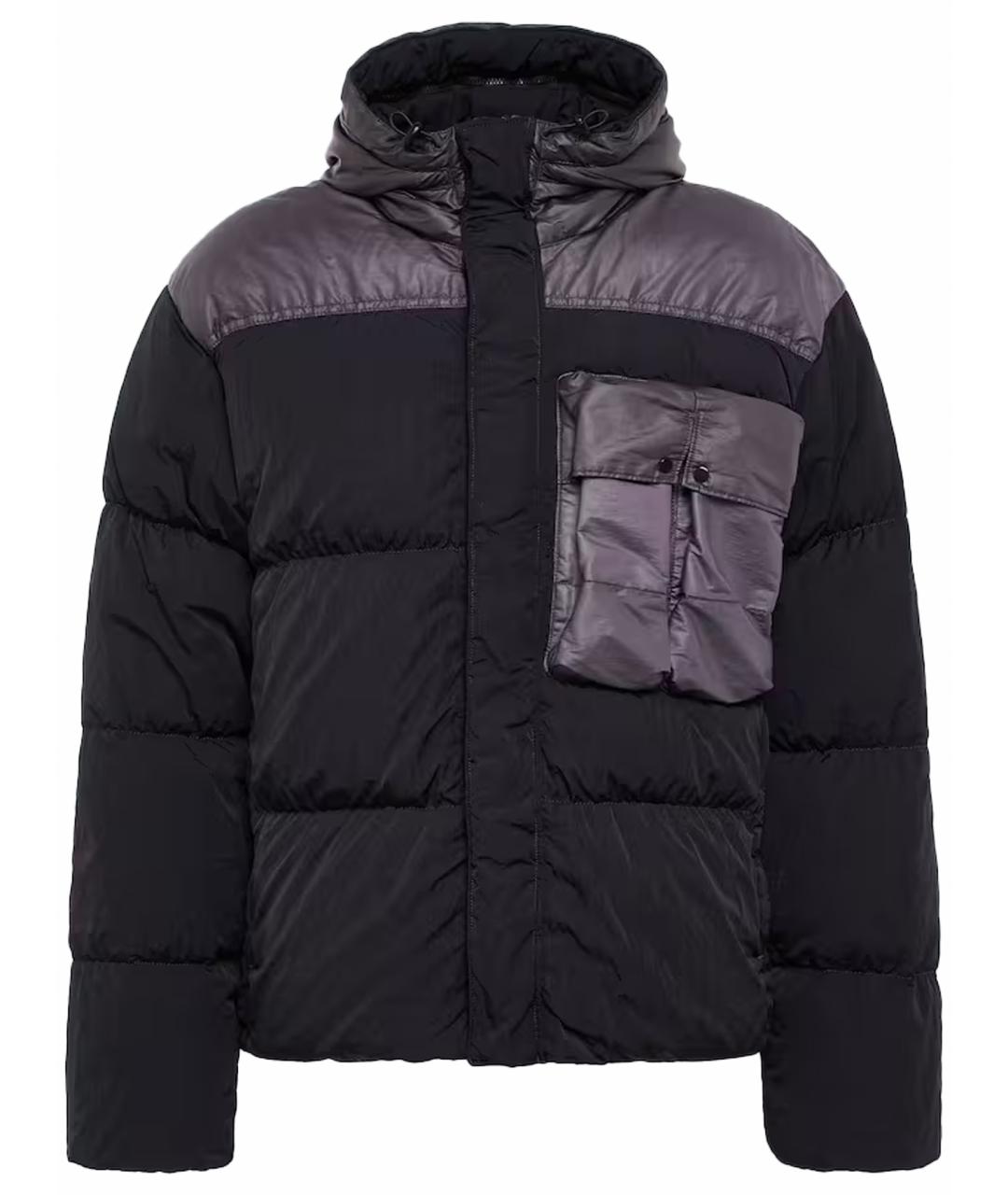 CP COMPANY Фиолетовый полиамидовый пуховик, фото 1