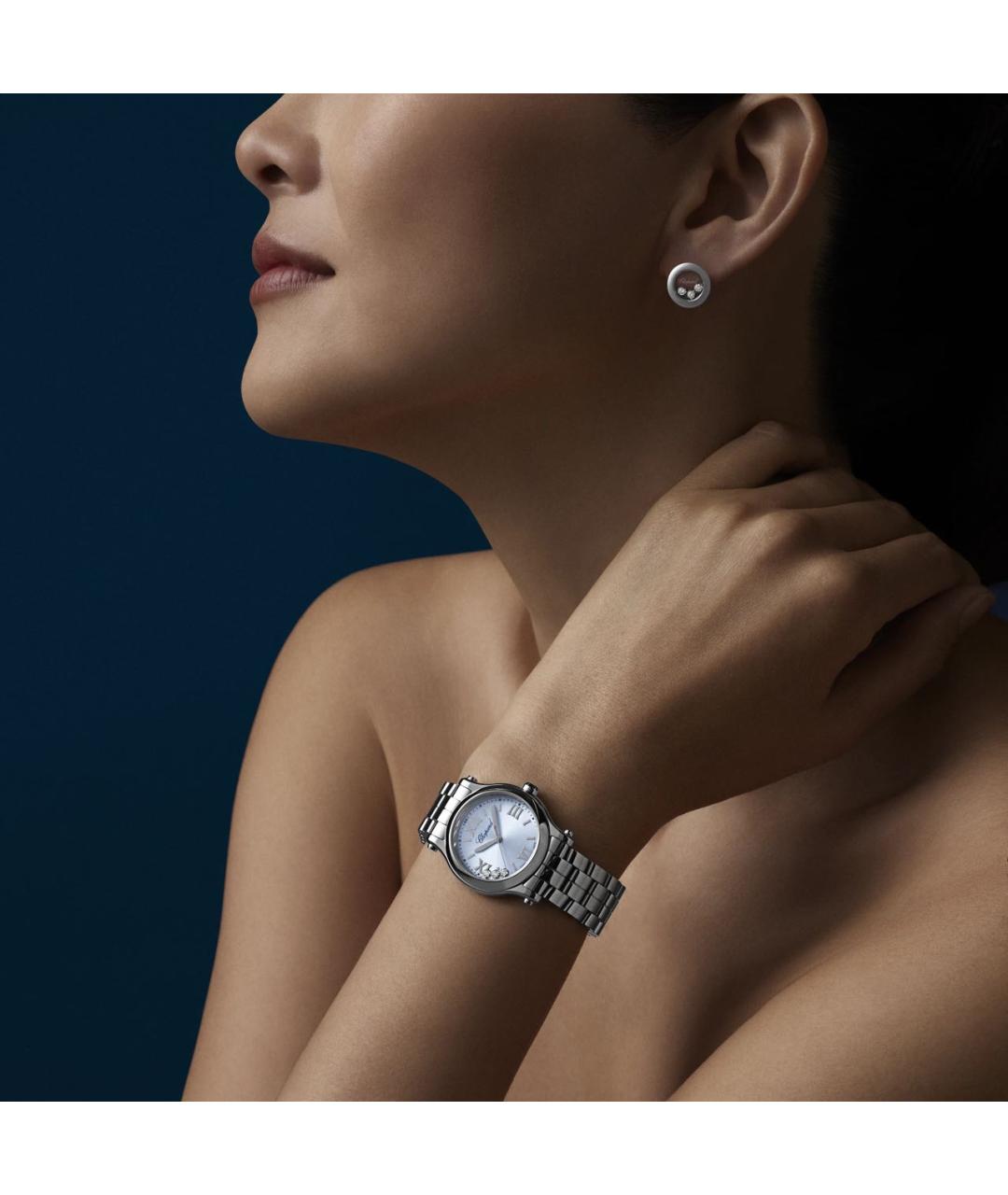CHOPARD Серебряные металлические часы, фото 5