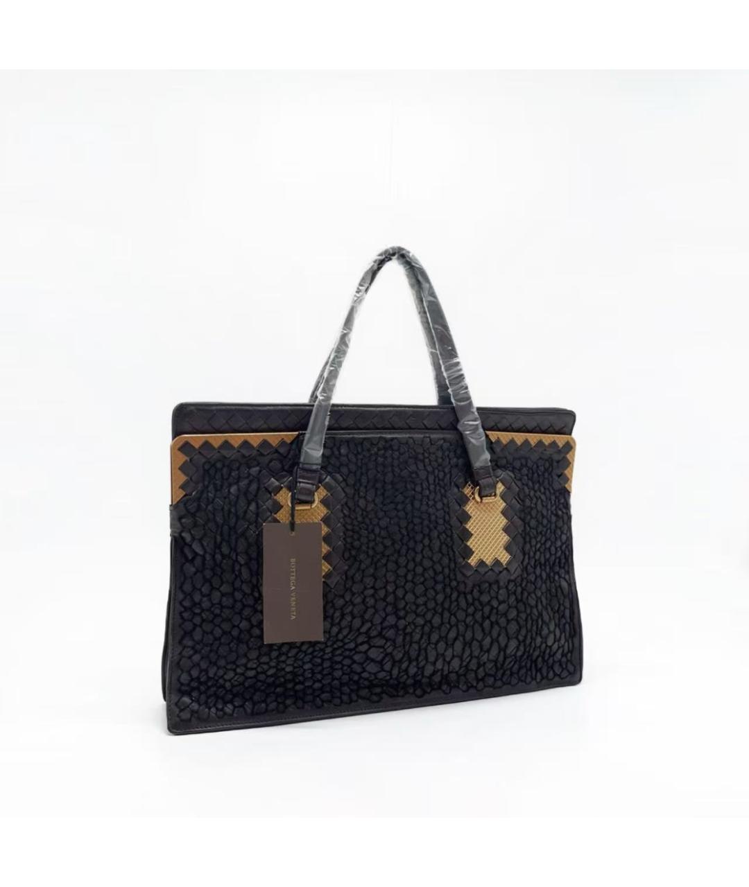 BOTTEGA VENETA Пелетеная сумка с короткими ручками, фото 4
