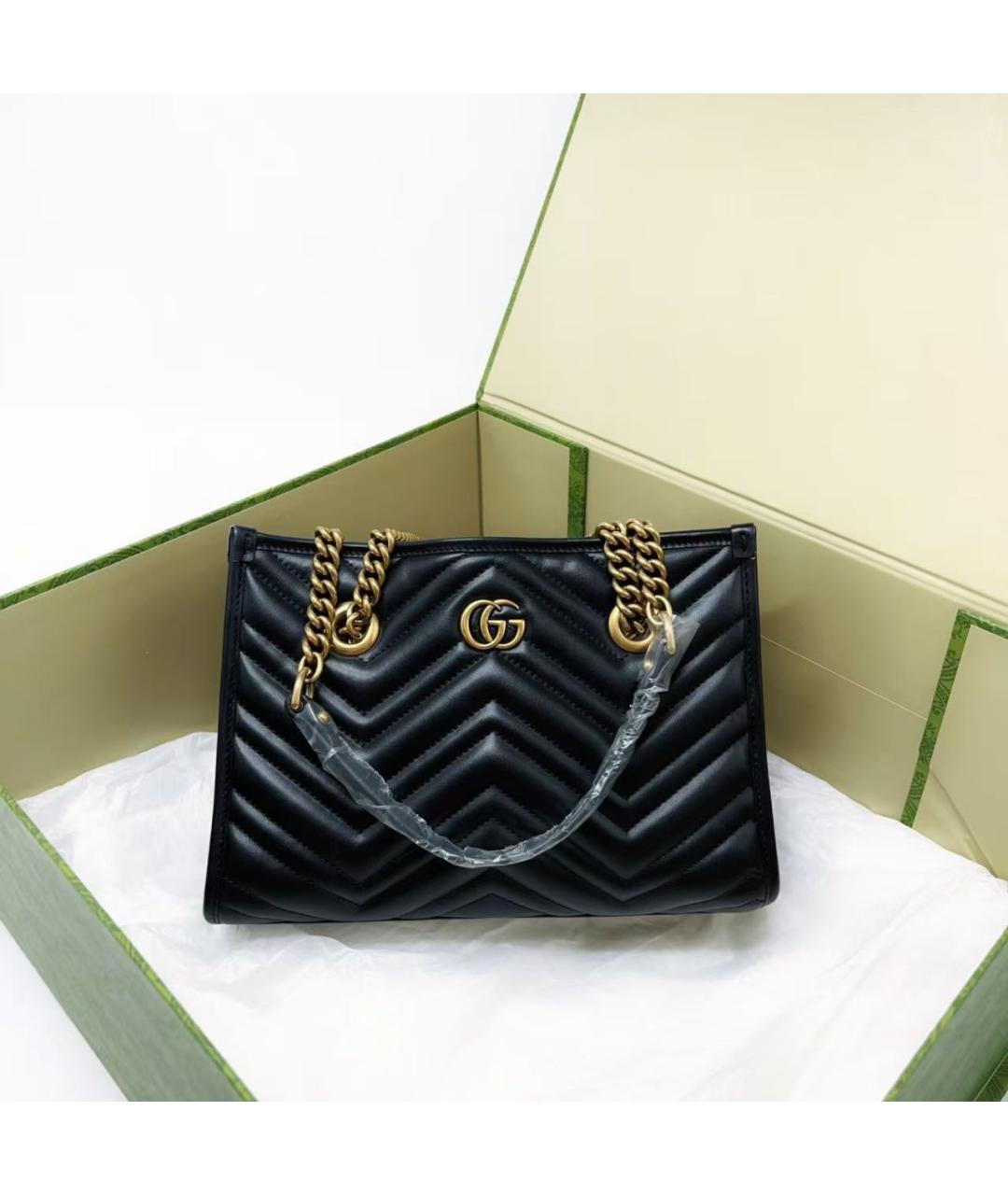 GUCCI Черная сумка через плечо, фото 3