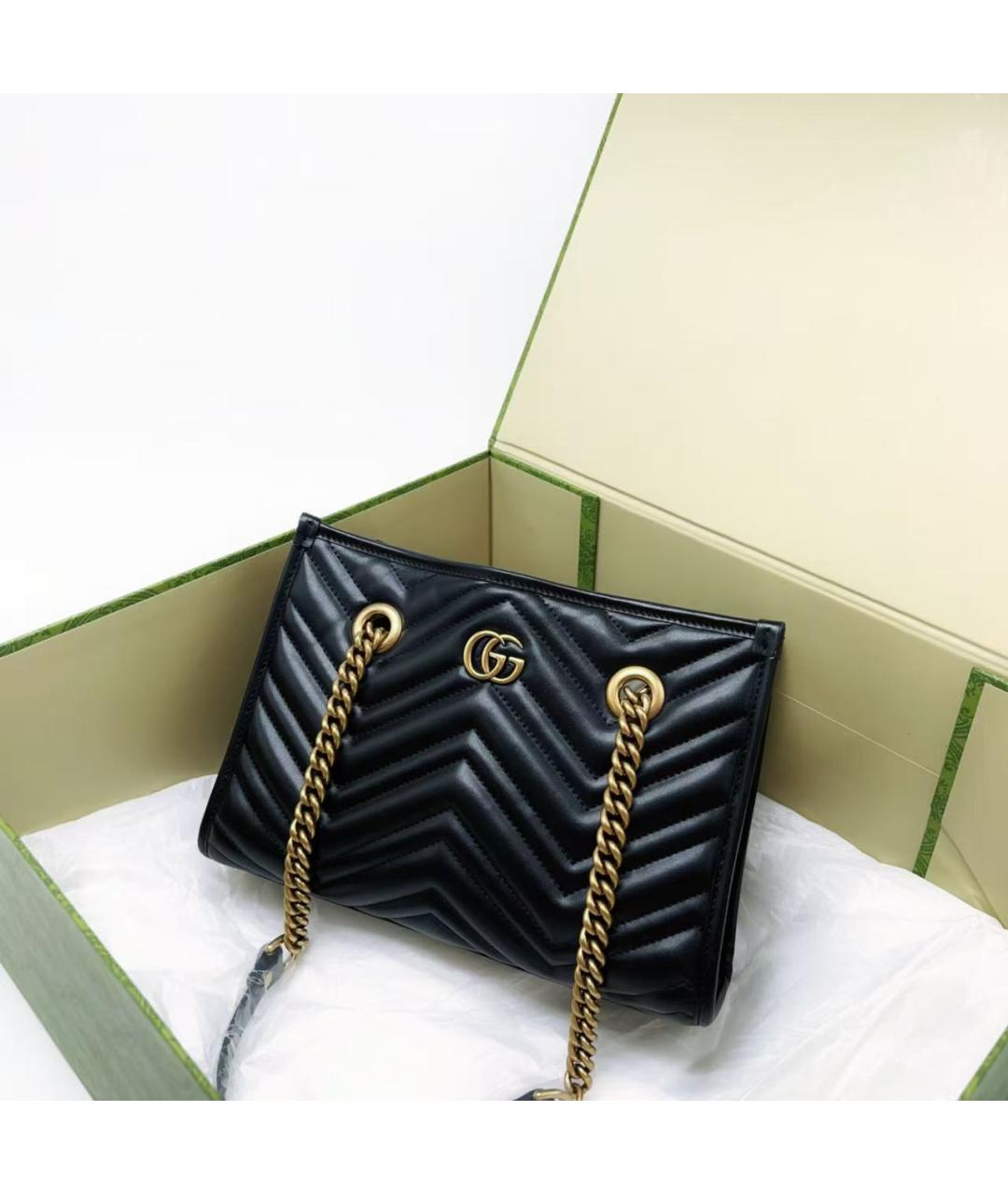 GUCCI Черная сумка через плечо, фото 4