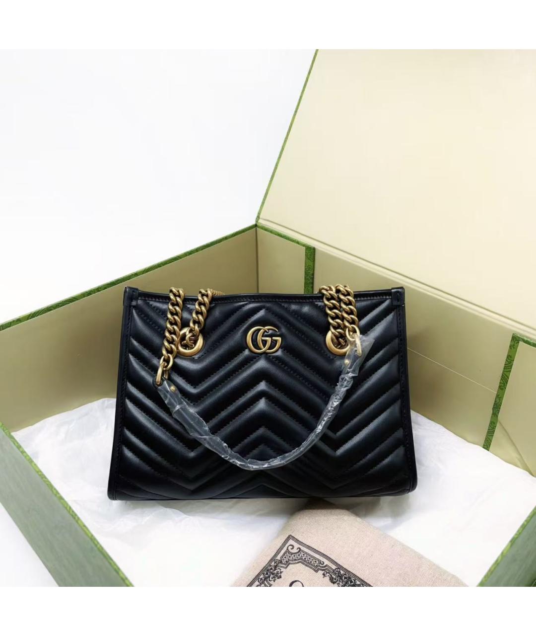 GUCCI Черная сумка через плечо, фото 2