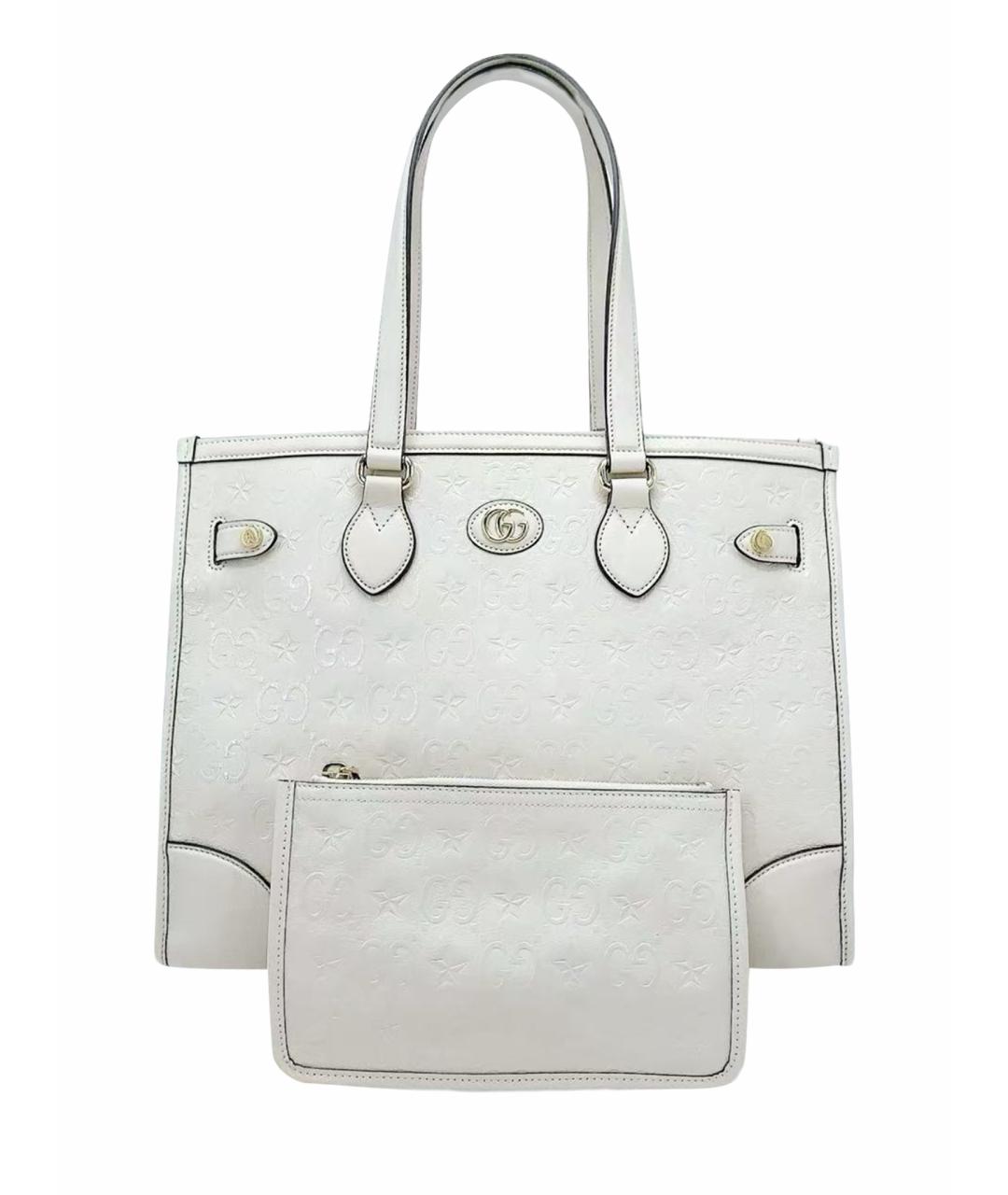 GUCCI Бежевая сумка тоут, фото 1