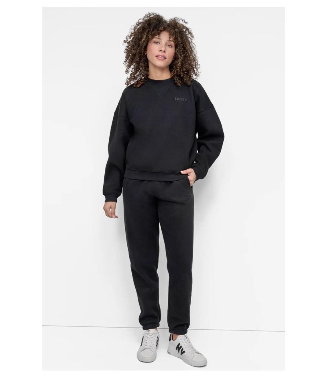 DKNY Черный хлопковый спортивные костюмы, фото 8