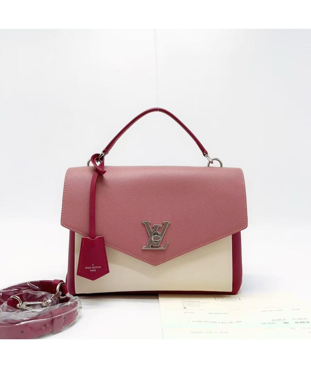 LOUIS VUITTON Розовая сумка через плечо, фото 3