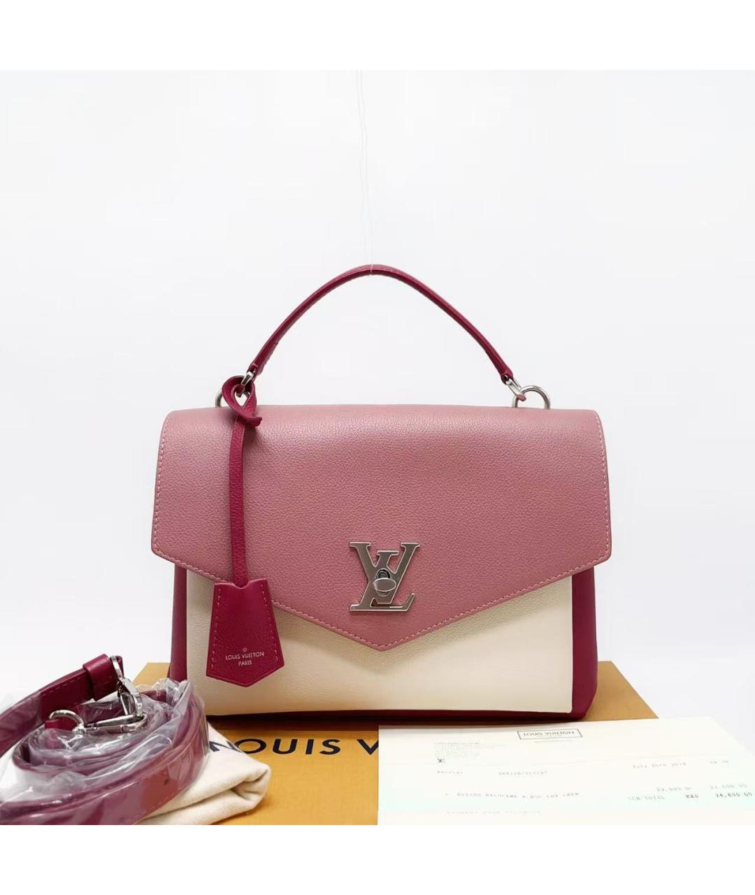 LOUIS VUITTON Розовая сумка через плечо, фото 2