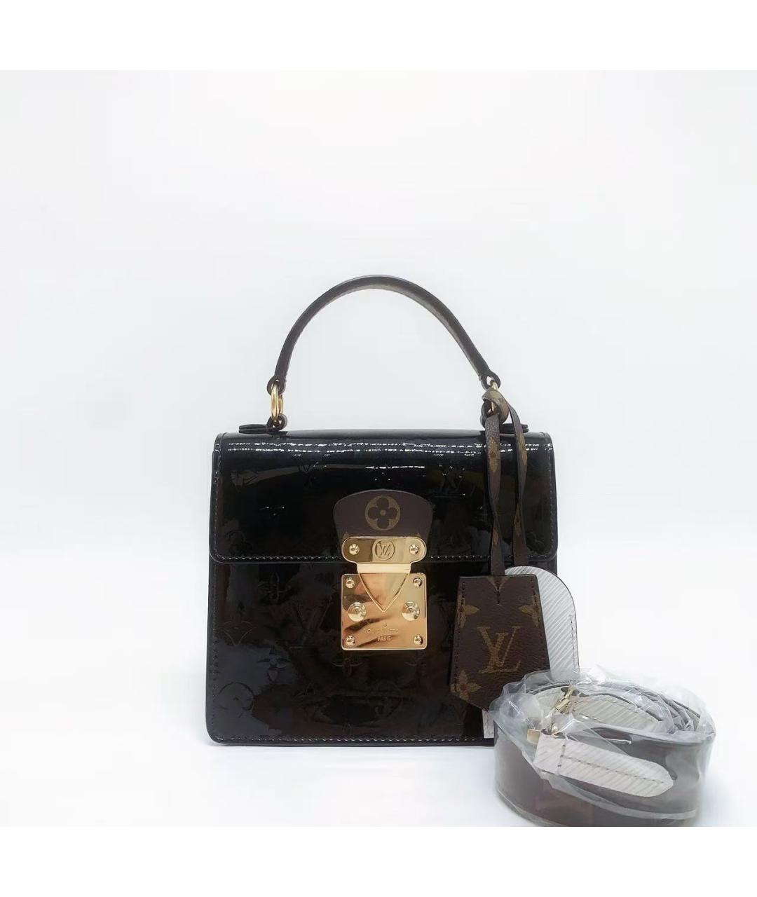 LOUIS VUITTON Черная сумка через плечо, фото 3