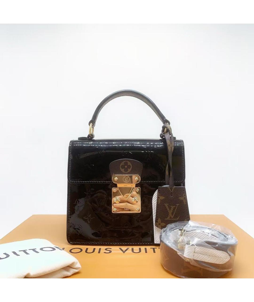 LOUIS VUITTON Черная сумка через плечо, фото 2
