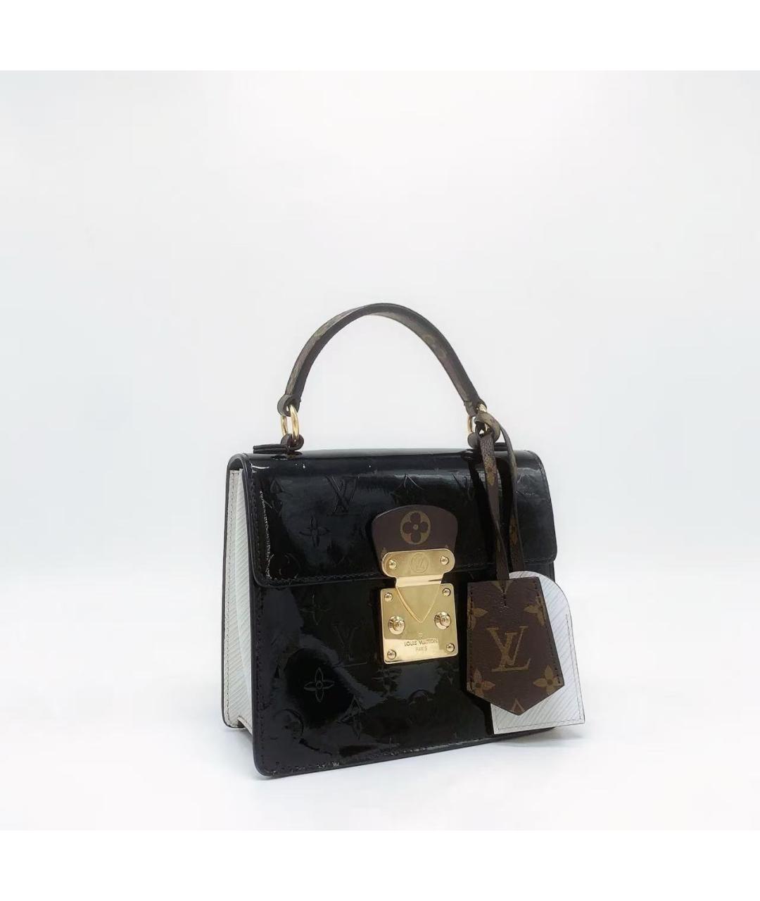 LOUIS VUITTON Черная сумка через плечо, фото 4