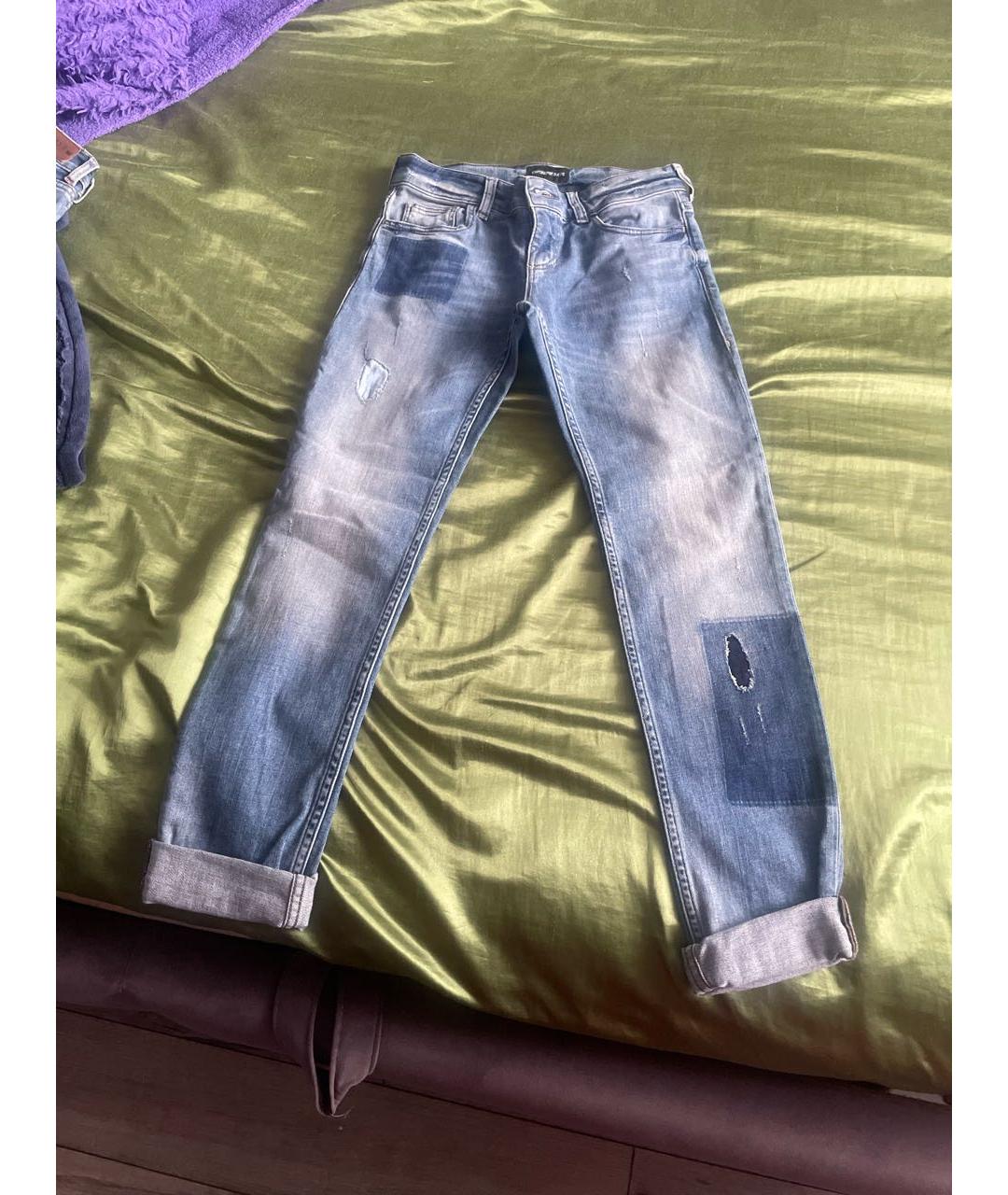 EMPORIO ARMANI Синие детские джинсы, фото 6