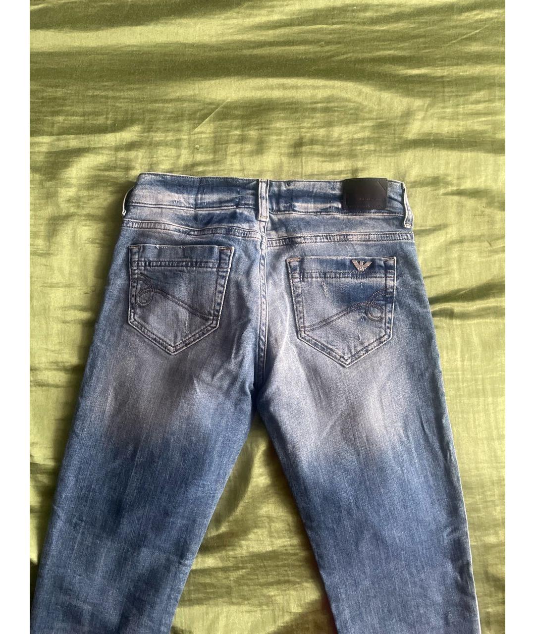 EMPORIO ARMANI Синие детские джинсы, фото 5