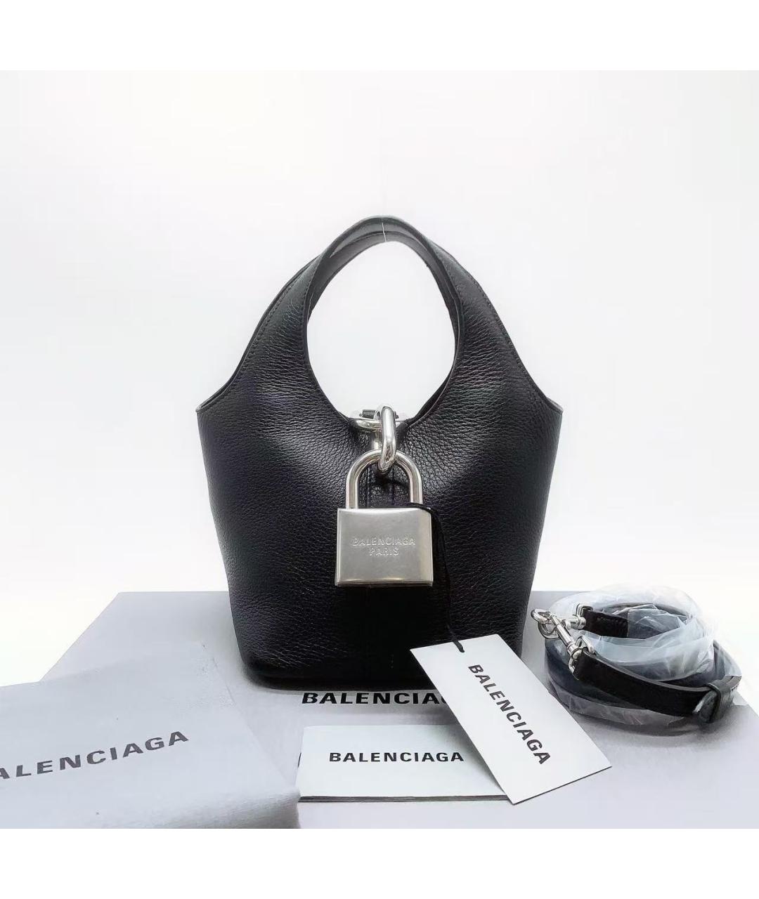 BALENCIAGA Черная сумка через плечо, фото 2