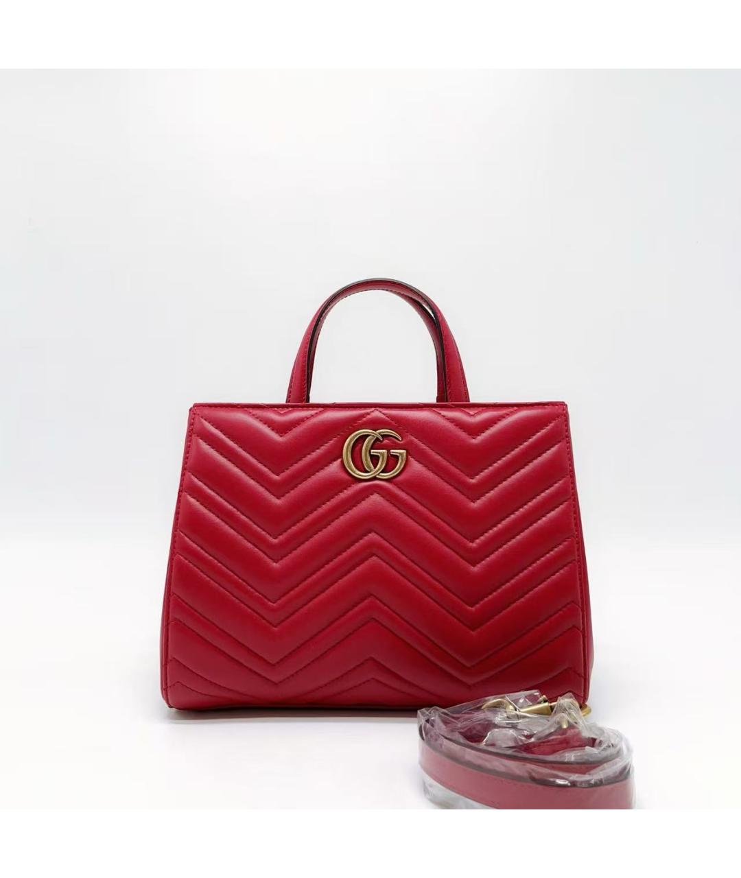 GUCCI Красная сумка через плечо, фото 3