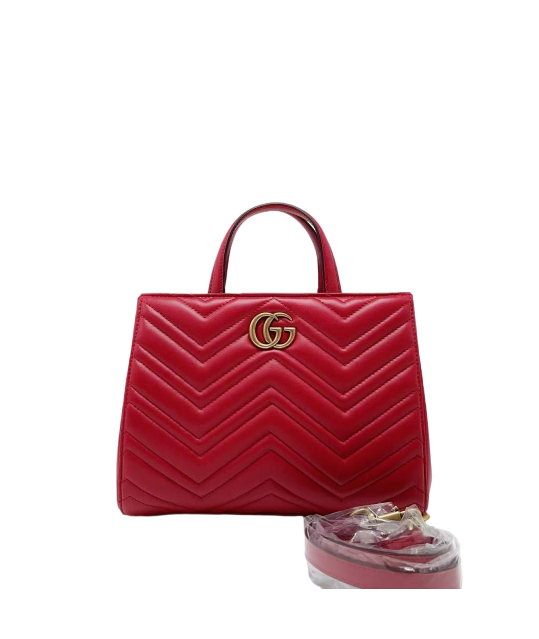 GUCCI Красная сумка через плечо, фото 6