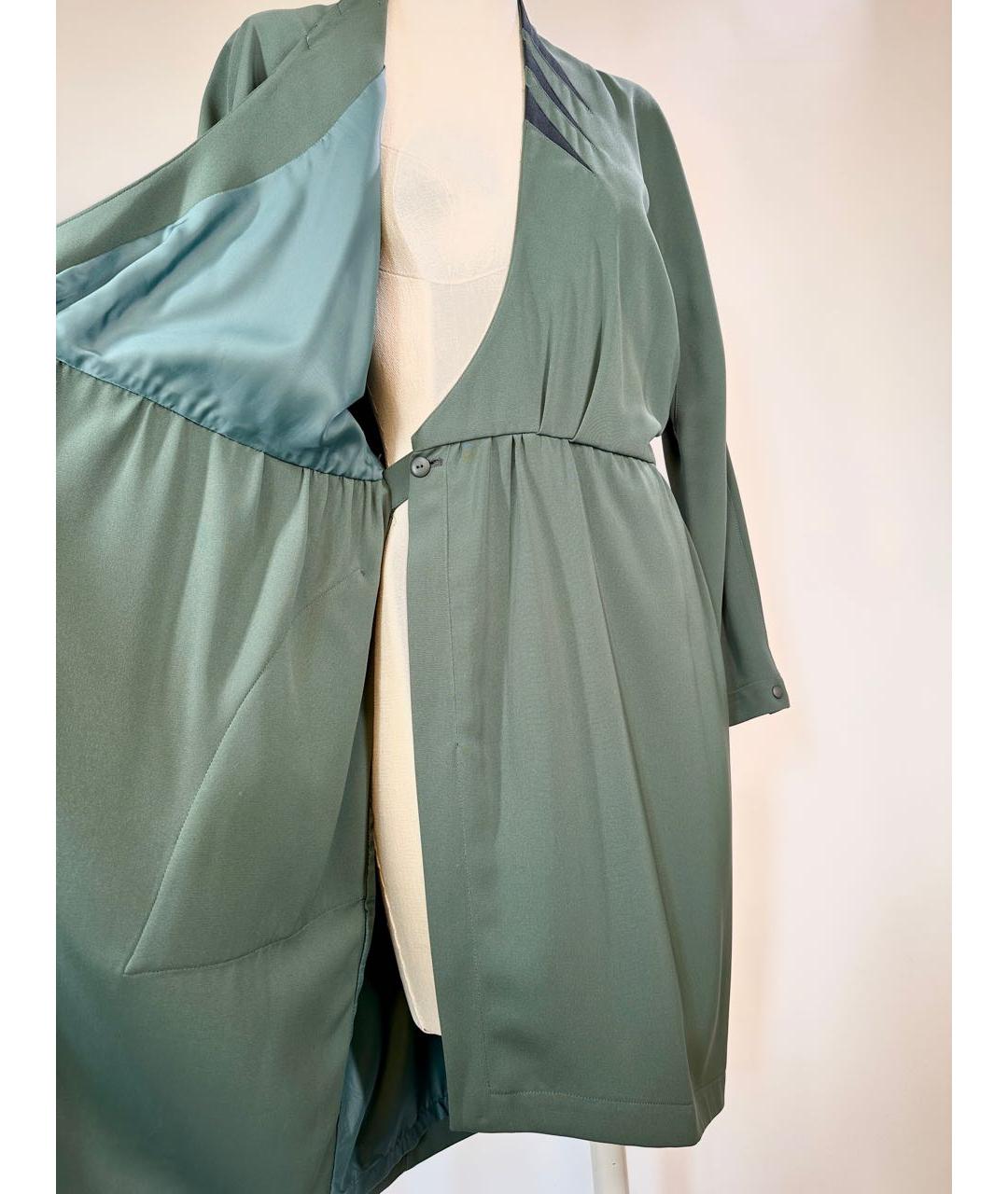 THIERRY MUGLER VINTAGE Зеленые полиэстеровое повседневное платье, фото 6