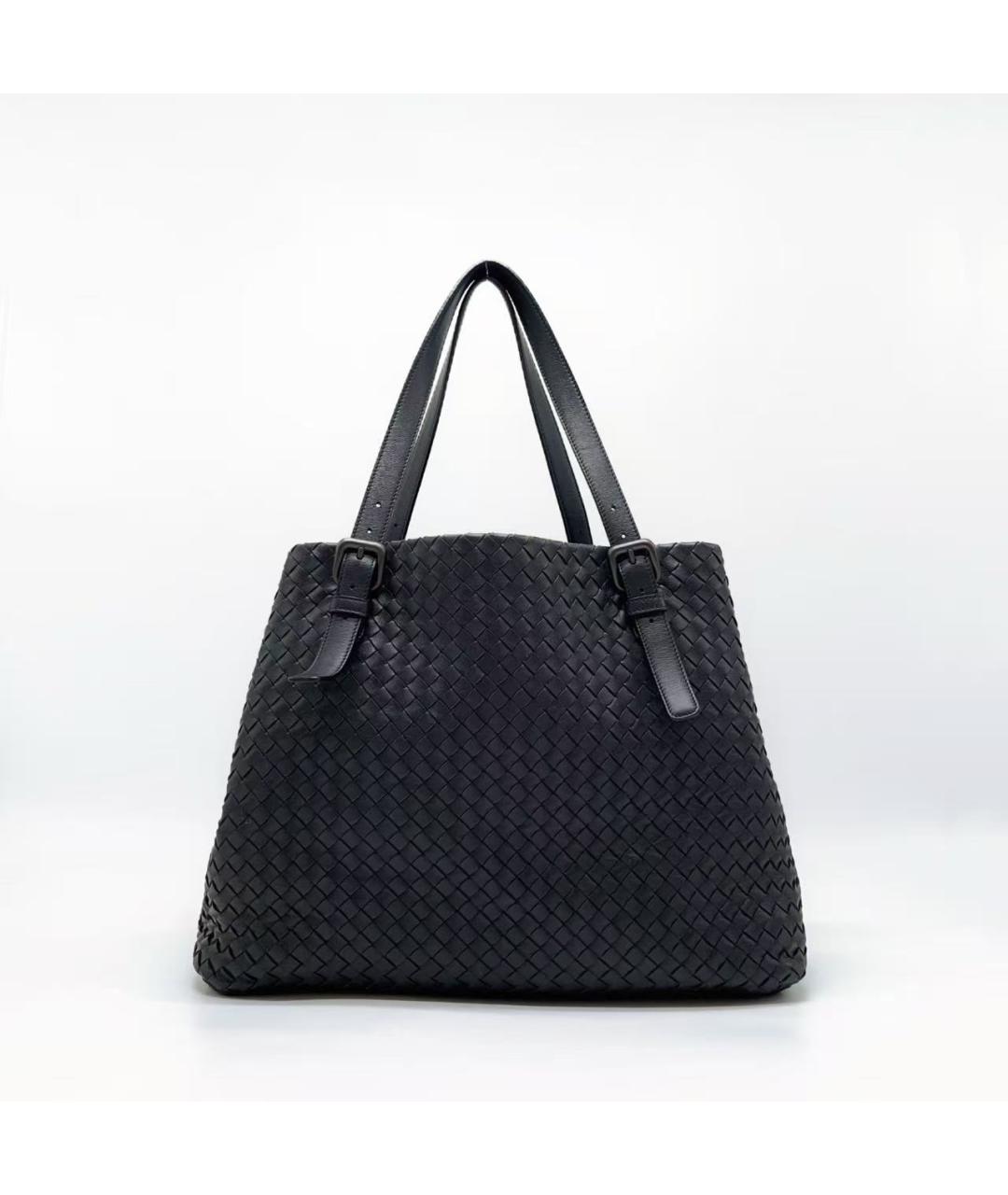 BOTTEGA VENETA Черная сумка через плечо, фото 4