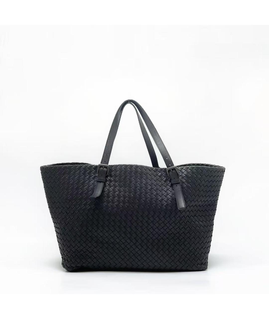 BOTTEGA VENETA Черная сумка через плечо, фото 3