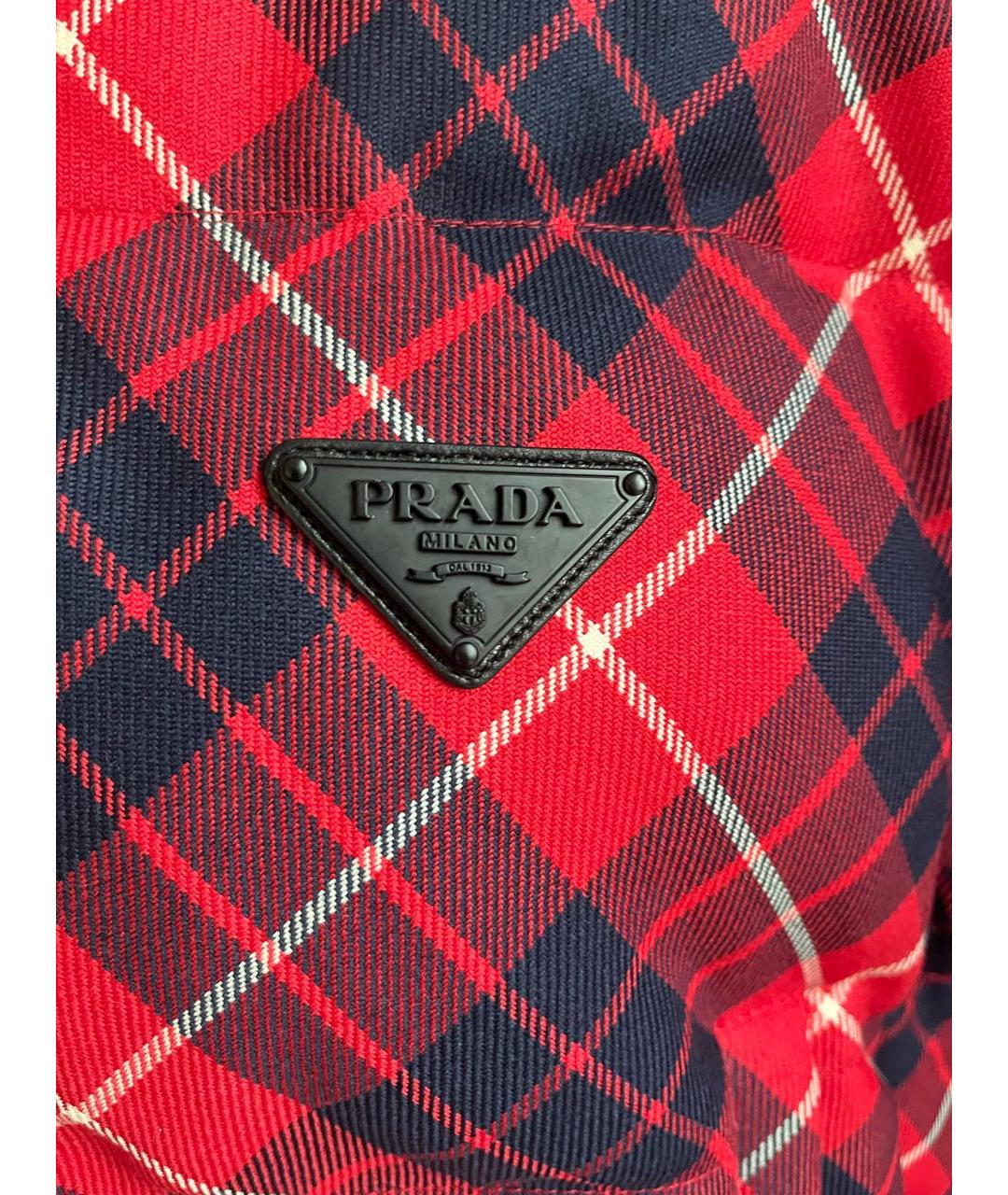 PRADA Красный пуховик, фото 2