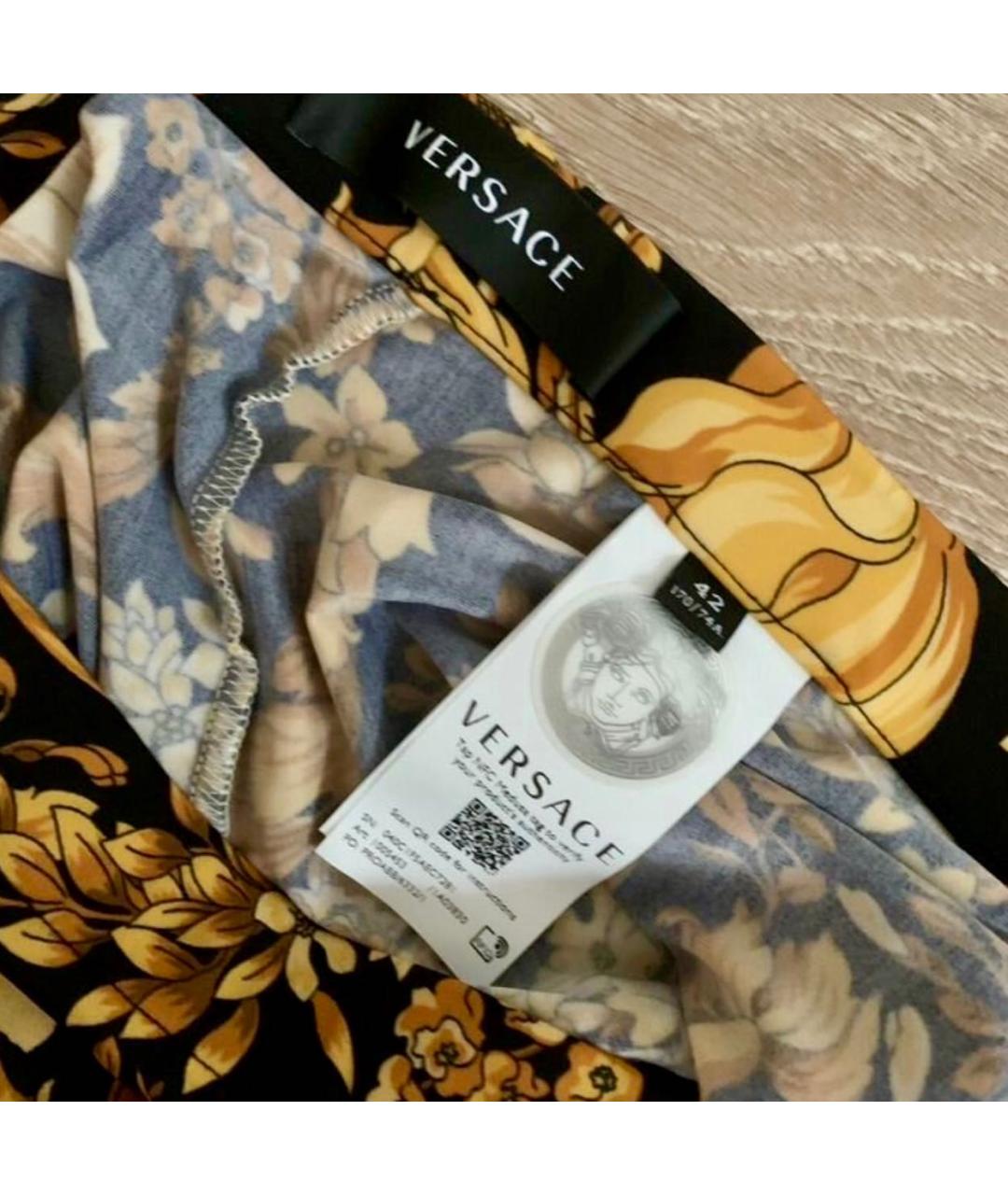 VERSACE Мульти вискозные леггинсы и велосипедки, фото 3