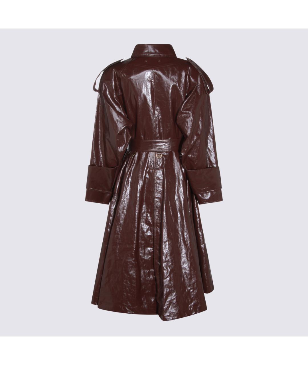 CHLOE Фиолетовый кожаный тренч/плащ, фото 2