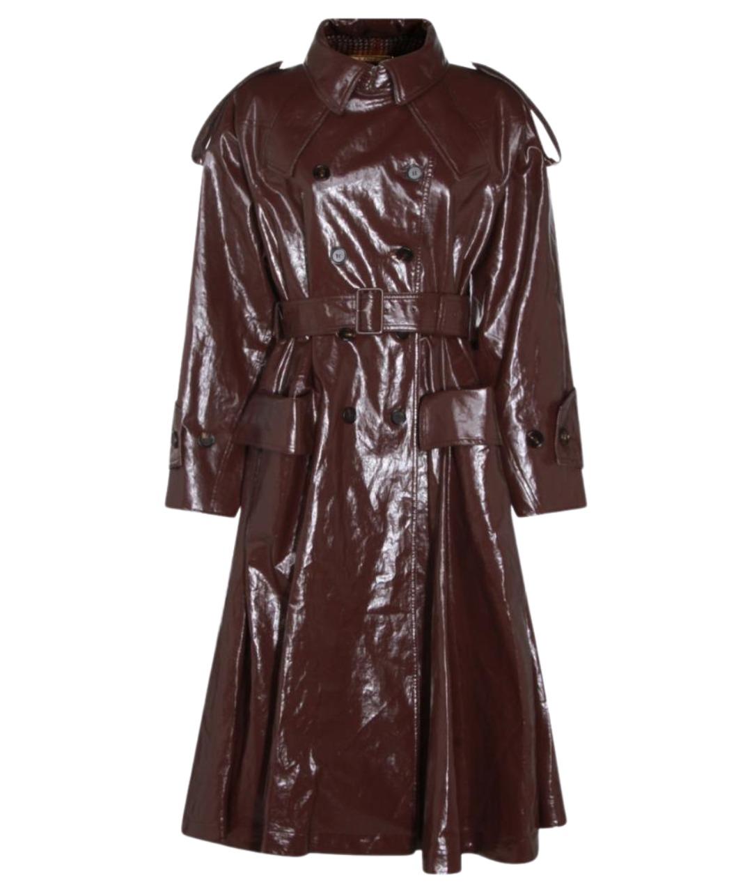 CHLOE Фиолетовый кожаный тренч/плащ, фото 1