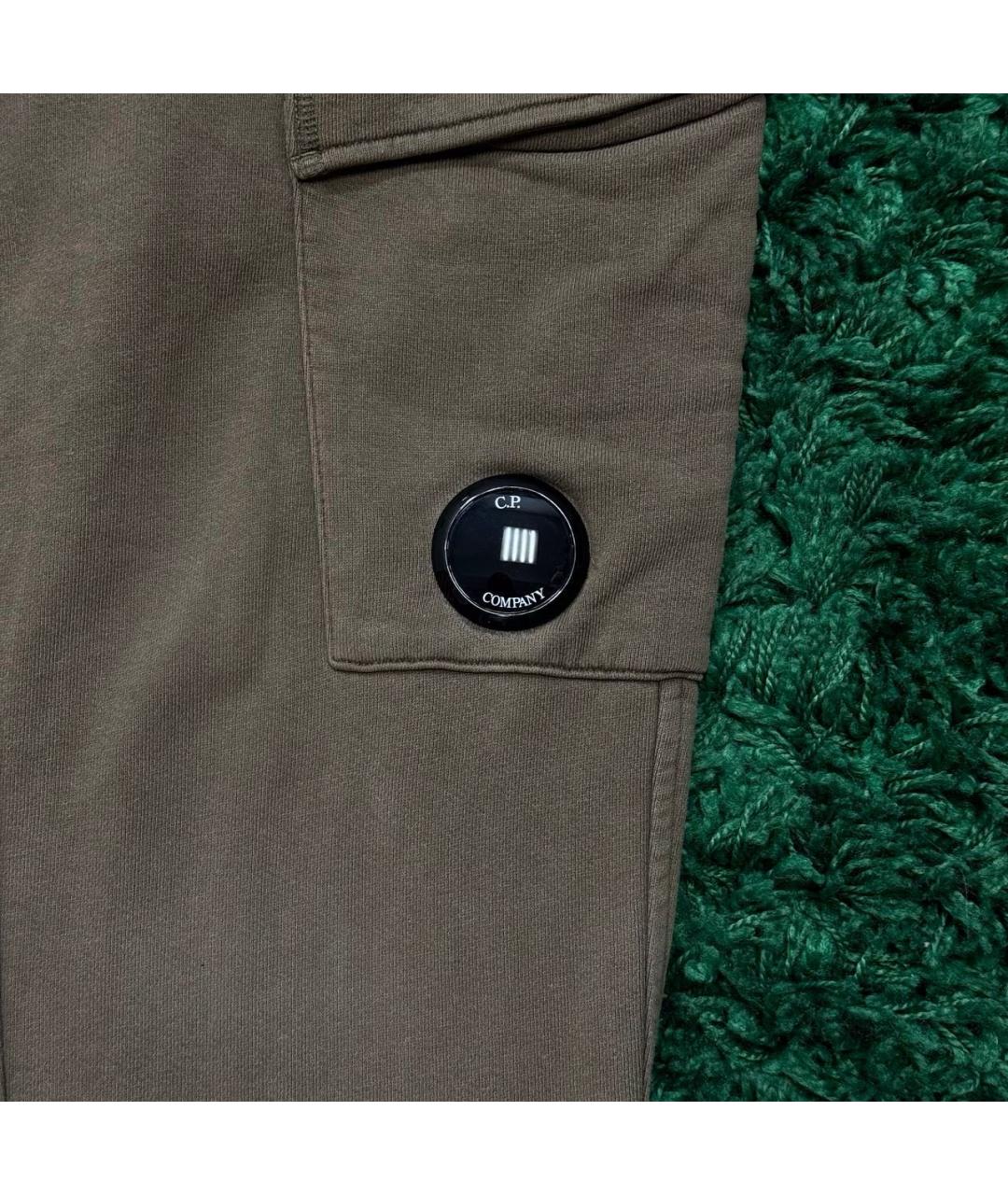 CP COMPANY Коричневые хлопковые повседневные брюки, фото 2