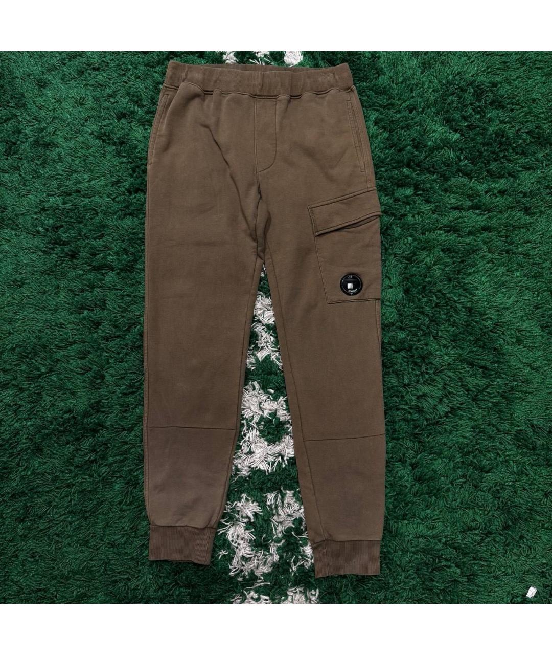 CP COMPANY Коричневые хлопковые повседневные брюки, фото 5