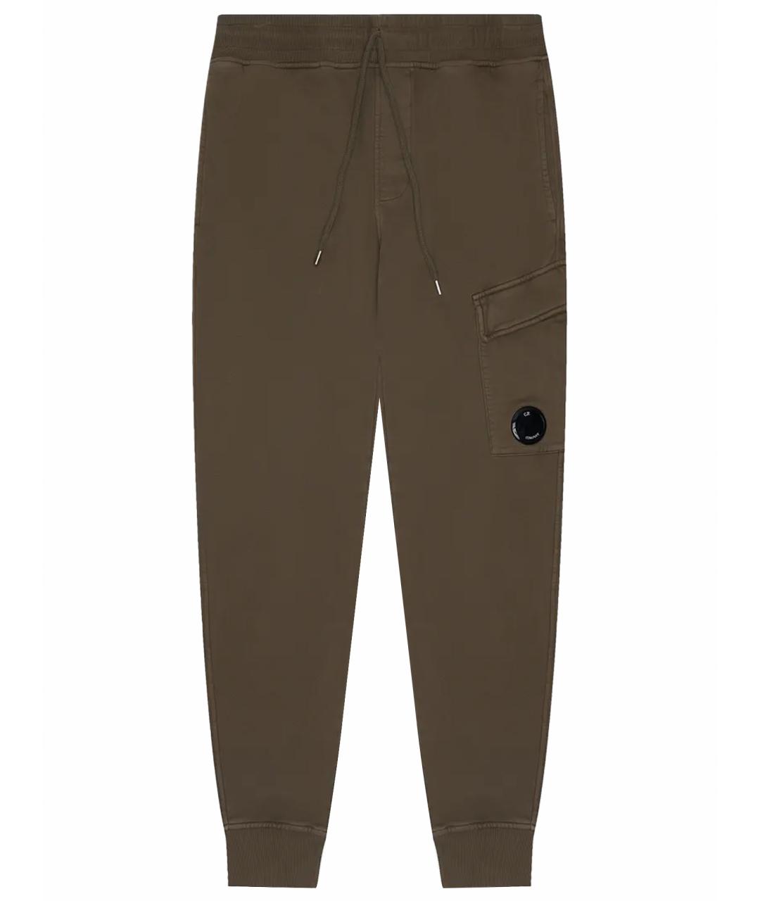 CP COMPANY Коричневые хлопковые повседневные брюки, фото 1